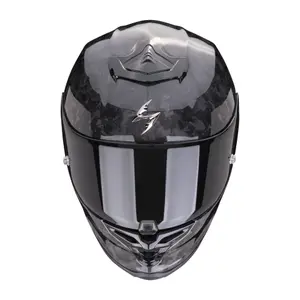 Full face motorcycle helmet Scorpion Exo R1 Evo Carbon Air Onyx image-2