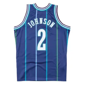 Nba jersey Charlotte Hornets Larry Johnson image-1