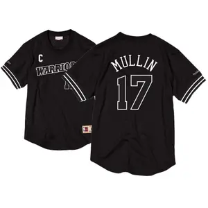 Golden State Warriors T-shirt black & white Chris Mullin