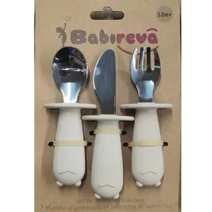 Couverts d'apprentissage bébé Babireva (x3)