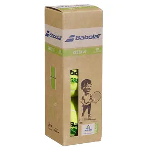 Tube of 3 tennis balls Babolat Green image-0