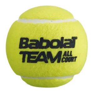 Tube of 4 tennis balls Babolat Team All Court image-1