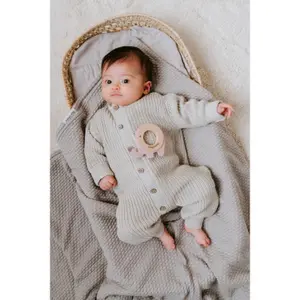 Baby Bed Blanket Baby's Only Teddy Sky image-1