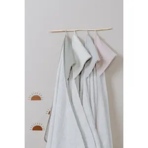 Baby Girl Bath Cape Baby's Only Sky image-1