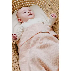 Crib Blanket Baby Girl Baby's Only Dawn image-1