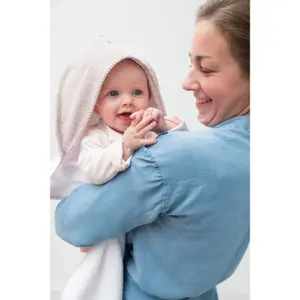 Baby Girl Bath Cape Baby's Only Sparkle image-2