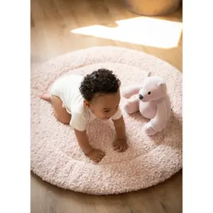 Round Playmat Baby Girl Baby's Only Snow image-2