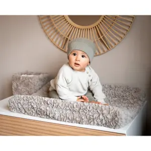 Baby Chest of Drawers Storage Basket Baby's Only Snow image-1