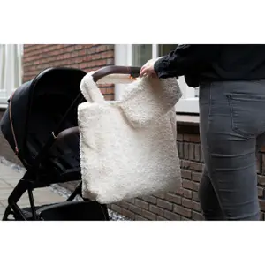 Borsa porta pannolini con astuccio per neonato Baby's Only Snow image-3