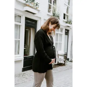 Women's Maternity Cardigan Baby's Only Glow image-4