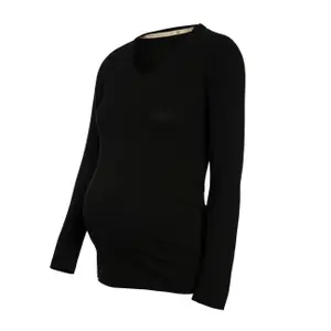 Women's Long Sleeve Maternity T-Shirt Baby's Only Glow image-1