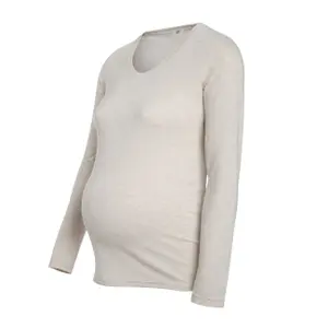 Women's Long Sleeve Maternity T-Shirt Baby's Only Glow image-1