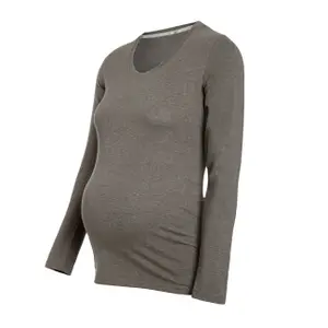Women's Long Sleeve Maternity T-Shirt Baby's Only Glow image-1