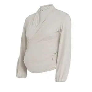 Women's Maternity Wrap Top Baby's Only Glow image-1