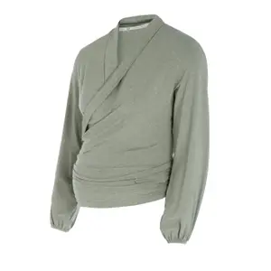 Women's Maternity Wrap Top Baby's Only Glow image-1