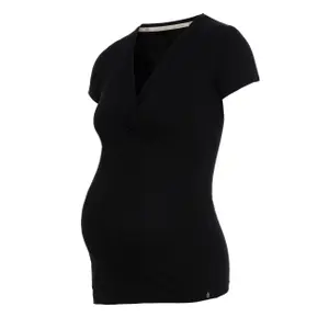 Maternity T-shirt with Woman Function Baby's Only Glow image-1