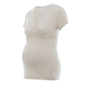 Maternity T-shirt with Woman Function Baby's Only Glow image-1