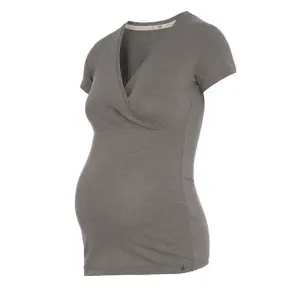 Maternity T-shirt with Woman Function Baby's Only Glow image-1