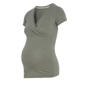 Maternity T-shirt with Woman Function Baby's Only Glow image-1