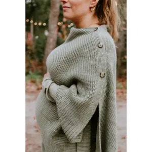 Women's Maternity Poncho Baby's Only Glow image-2