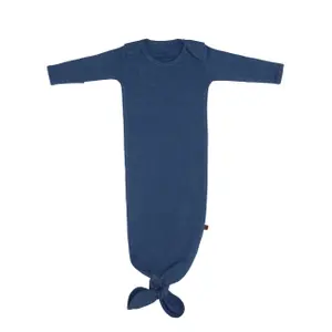 Knotted Baby Sleepsuit Baby's Only Melange image-0