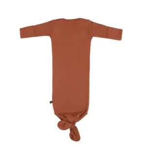 Knotted Baby Sleepsuit Baby's Only Melange image-1
