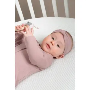 Śpioszki z nogawkami dla dziewczynki niemowlaka Baby's Only Pure image-3
