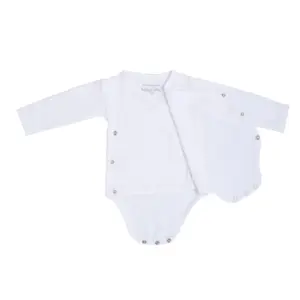 Body niemowlęce z długim rękawem Baby's Only Pure image-1