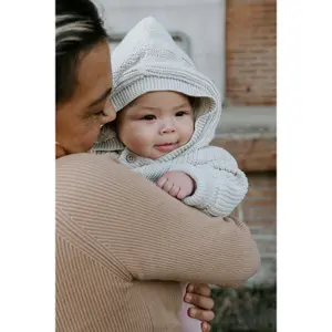 Baby Hooded Cardigan Baby's Only Soul image-4
