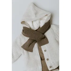 Baby Hooded Cardigan Baby's Only Soul image-2