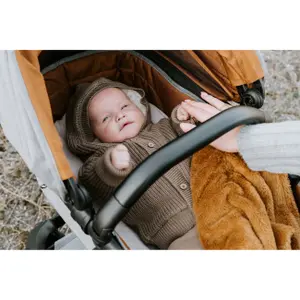 Baby Hooded Cardigan Baby's Only Soul image-2