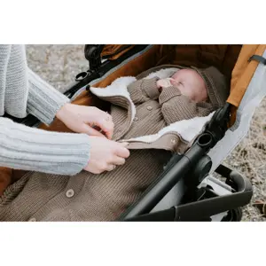 Baby Hooded Cardigan Baby's Only Soul image-3