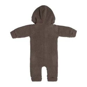 Baby Hooded Sleepsuit Baby's Only Soul Teddy image-1