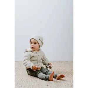 Baby bonnet Baby's Only Soul image-2