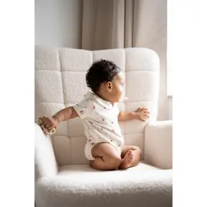 Baby girl bodysuit Baby's Only Cherry image-5