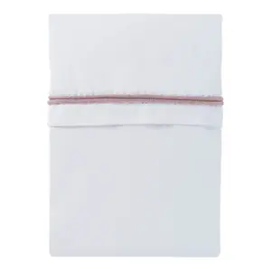 Knitted Ribbon Blanket Baby Girl Baby's Only image-0