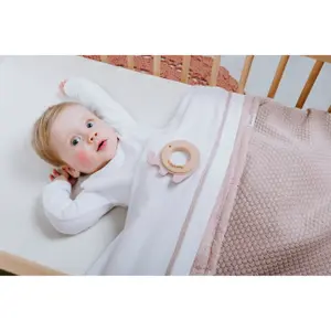Pościel dzianinowa dla dziewczynki niemowlaka Baby's Only Ruban image-1