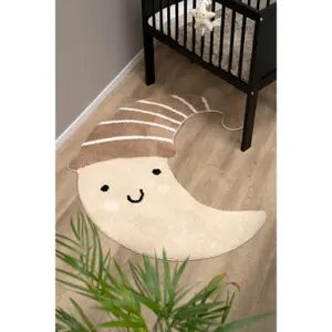 Baby Moon Shaped Rug Baby's Only Heaven image-3