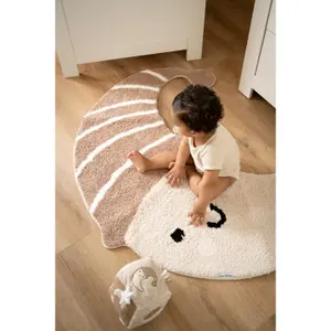 Baby Moon Shaped Rug Baby's Only Heaven image-2