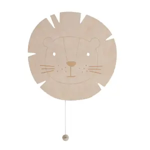Apliqué de pared león bebé Baby's Only Wonder