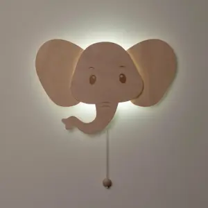Aplique de pared elefante bebé Baby's Only Wonder image-3