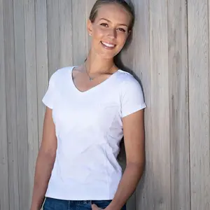 V-Neck T-Shirt Women Back on Track image-2