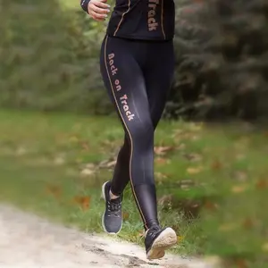 Women's riding leggings Back on Track Delta copper image-2