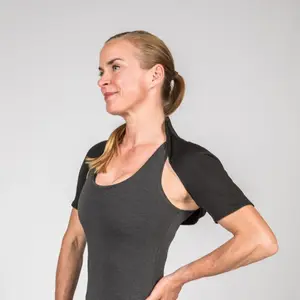 Shoulder Brace with High Neck Back on Track image-1