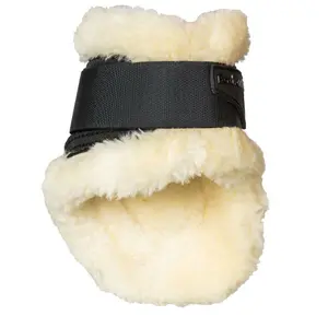 Fetlock guards for furred horses Back on Track mesh airflow image-1