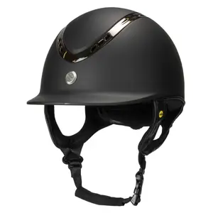 Riding Helmet with Dial Back on Track EQ3 Pardus Smooth