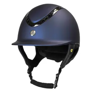 Riding Helmet with Dial Back on Track EQ3 Pardus Smooth