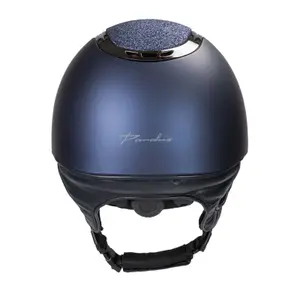 Riding helmet with knob Back on Track EQ3 Pardus Smooth Top image-1