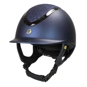 Riding helmet with knob Back on Track EQ3 Pardus Smooth Top image-5