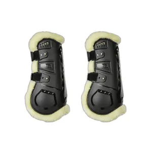 Synthetic sheepskin lined horse boots Back on Track Airflow